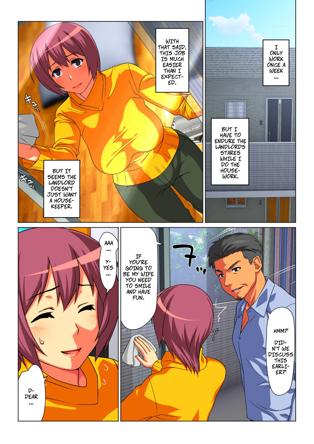 Hentai Manga Comic-Sometimes, I'm His Wife-Read-6